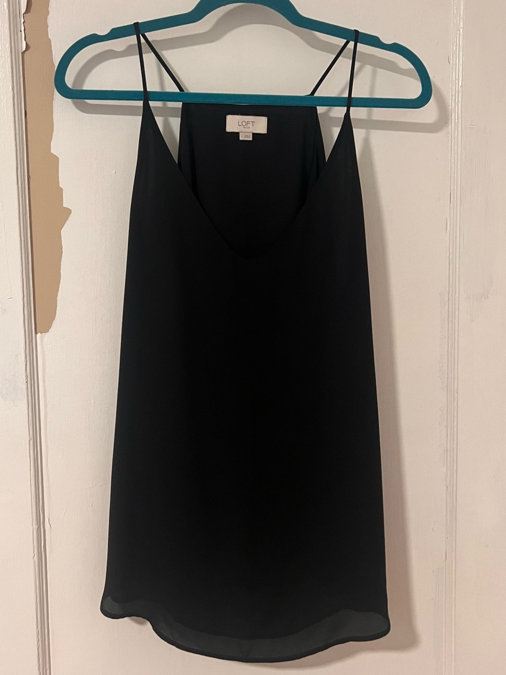 LOFT Outlet Black Cami, L